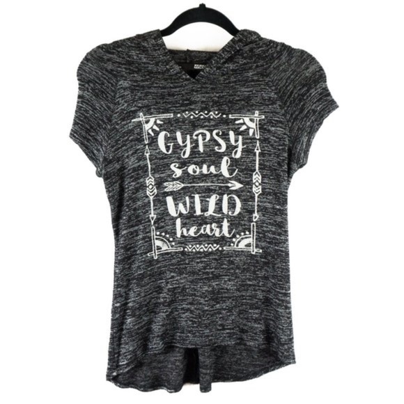 Rebel Sugar Tops - ✨3/$25✨Rebel Sugar “Gypsy Soul” Hooded Tee - XS